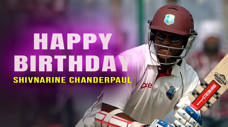 Happy Birthday!! Shivnarine Chanderpaul

The immovable, Chanderpaul 
