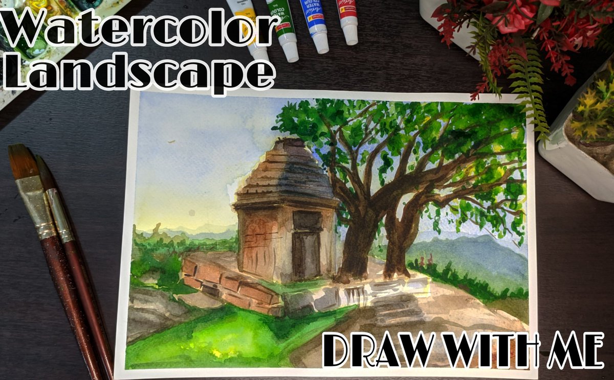 New video up
Water Colour landscape💯
youtu.be/jCsWnZozNPU
#Watercolor #art #youtube