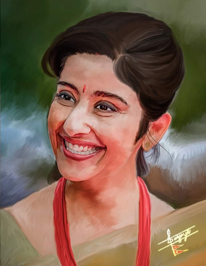 Happy birthday to inspirational and talented actress, Manisha Koirala  Art by 