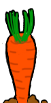 progrematic's tweet photo. Pretty proud of my programmer art here.
A cake and a carrot!

#gamedev https://t.co/LaRBJhgIGH