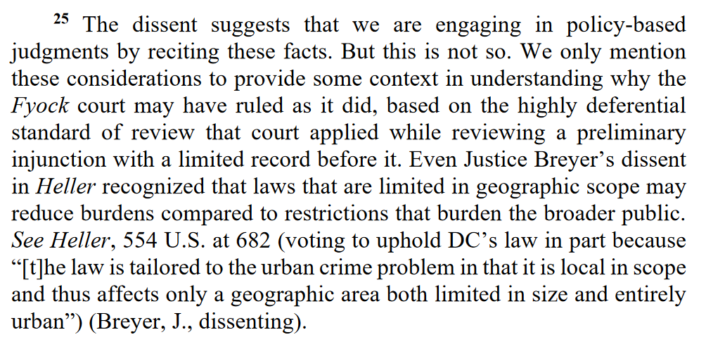 "The state relies on this court’s decision in Fyock v. City of Sunnyvale to maintain that intermediate scrutiny applies here. But it hangs too heavy a hat on too small a hook.""We are not in Sunnyvale anymore."