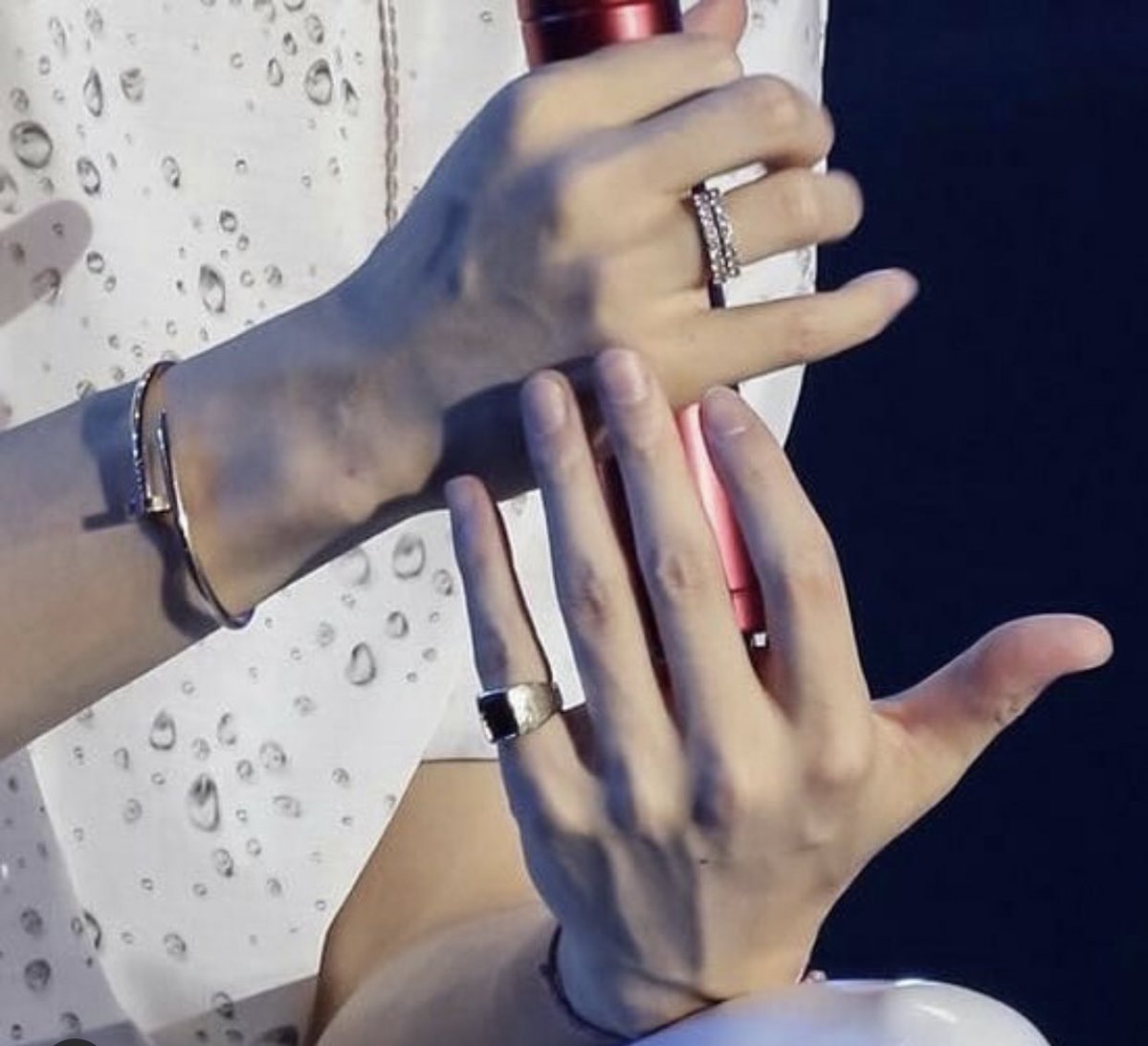 mark tuan and his beautiful hands↳...a very delicate thread ༉‧₊˚✧