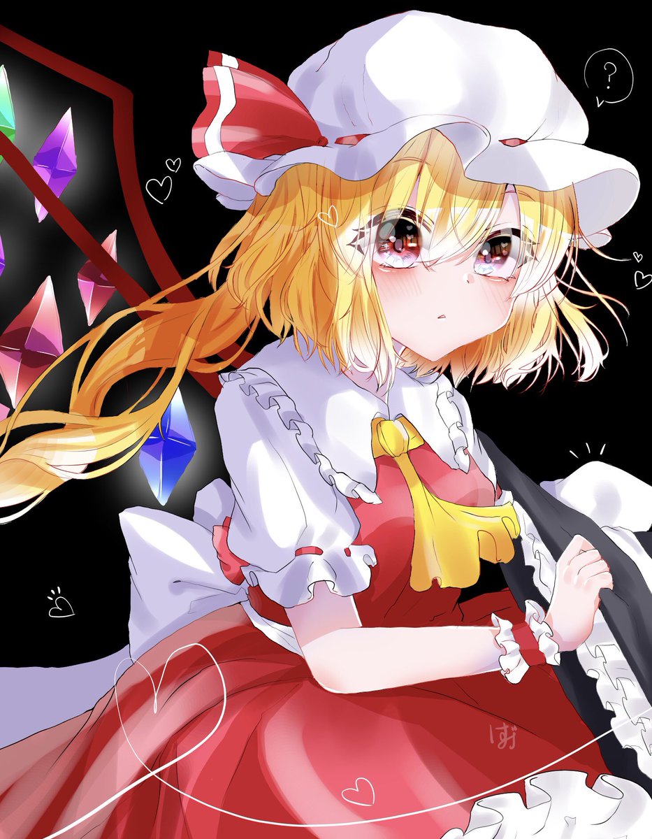 東方「#東方Project 
#フランドール・スカーレット 
「忘れ物?」 」|いずみの寧彩@フラン6月中旬頃のイラスト