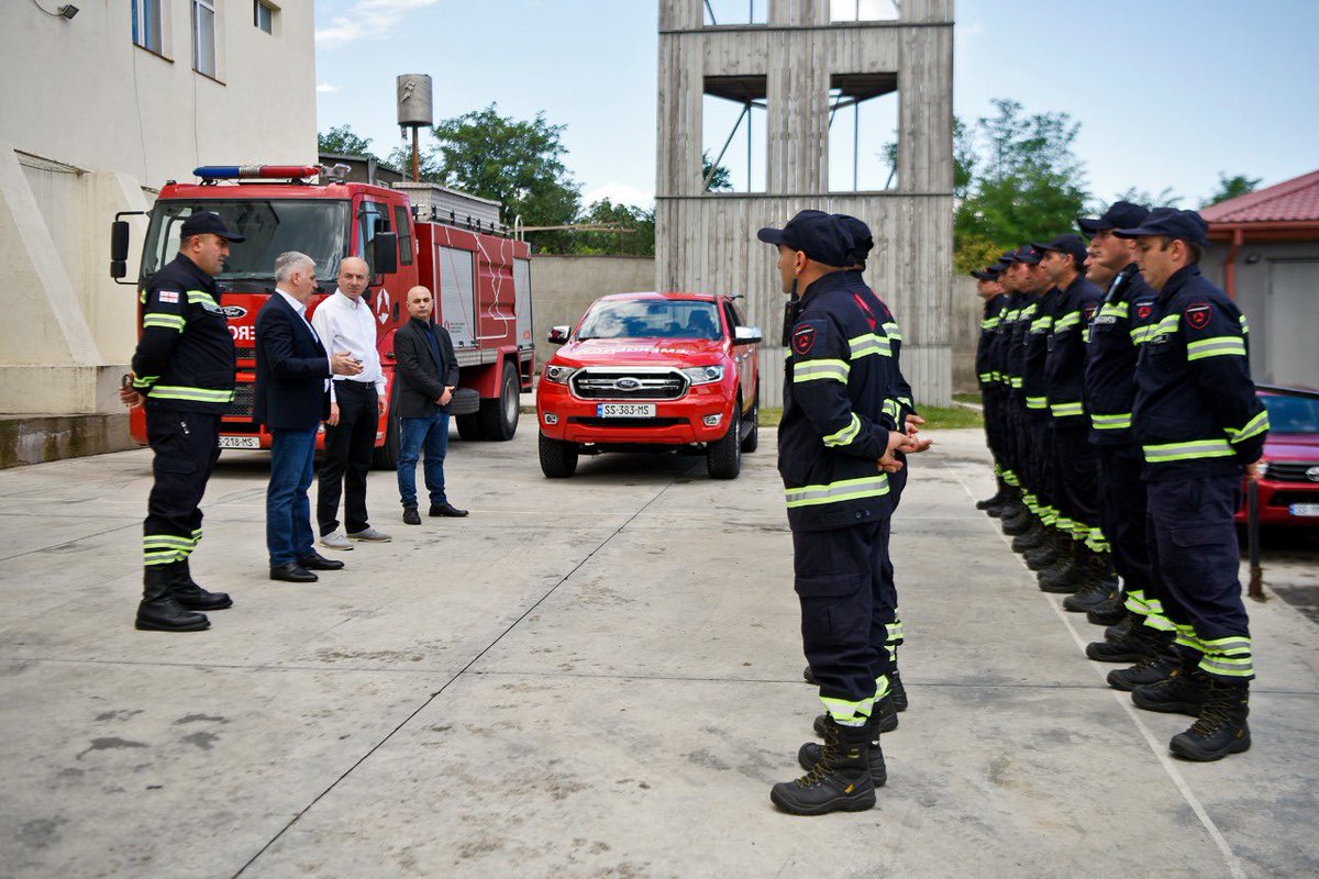 Emsgeorgia's tweet photo. Within the framework of #ENPARD program #EU has donated high-mobility rescue car to #EMSGeorgia. The Service continues upgrading fire vehicle park in compliance with international standards. https://t.co/0YZK1DFfhy