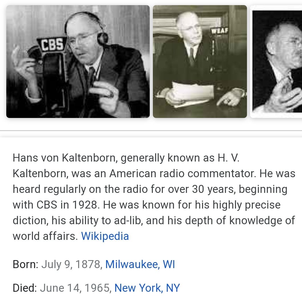 Right after Hitler took power, there were attacks on Americans who failed to give the Hitler salute. Hans Kaltenborn was skeptical. Then his teenage son got beaten up for exactly the same reason.