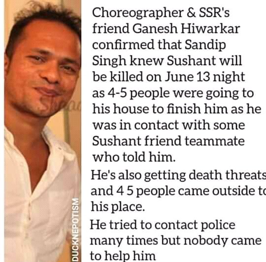 EXPLAIN!!
Giving Threats &amp; bullshit won't work now. &amp; My point is, if as per MVA govt + Meme police it's a suicide then why the hell he is getting Threats.
#SCMonitoredCBI4SSR
<a href="/republic/">Republic</a> <a href="/ishkarnBHANDARI/">Ishkaran Singh Bhandari</a> <a href="/Swamy39/">Subramanian Swamy</a> <a href="/iujjawaltrivedi/">Ujjawal Trivedi</a> @apurva_lostsoul @j_arnab_l @tapeshkumar