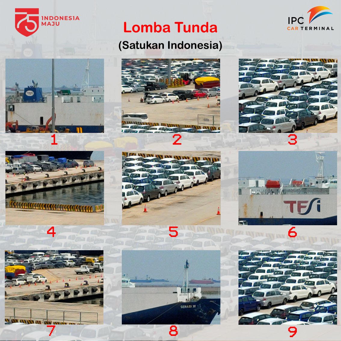 IPCCarTerminal's tweet photo. Ini dia kuis puzzle yang ditunggu tunggu.
#ipccarterminal #indonesiaport https://t.co/sdIfpqumaO