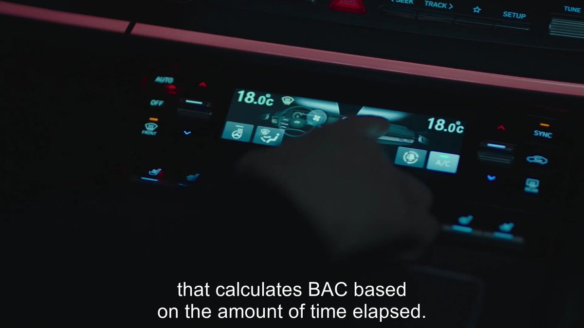 ..according to the Widmark formula that calculates BAC based on the amount of time elapsed.