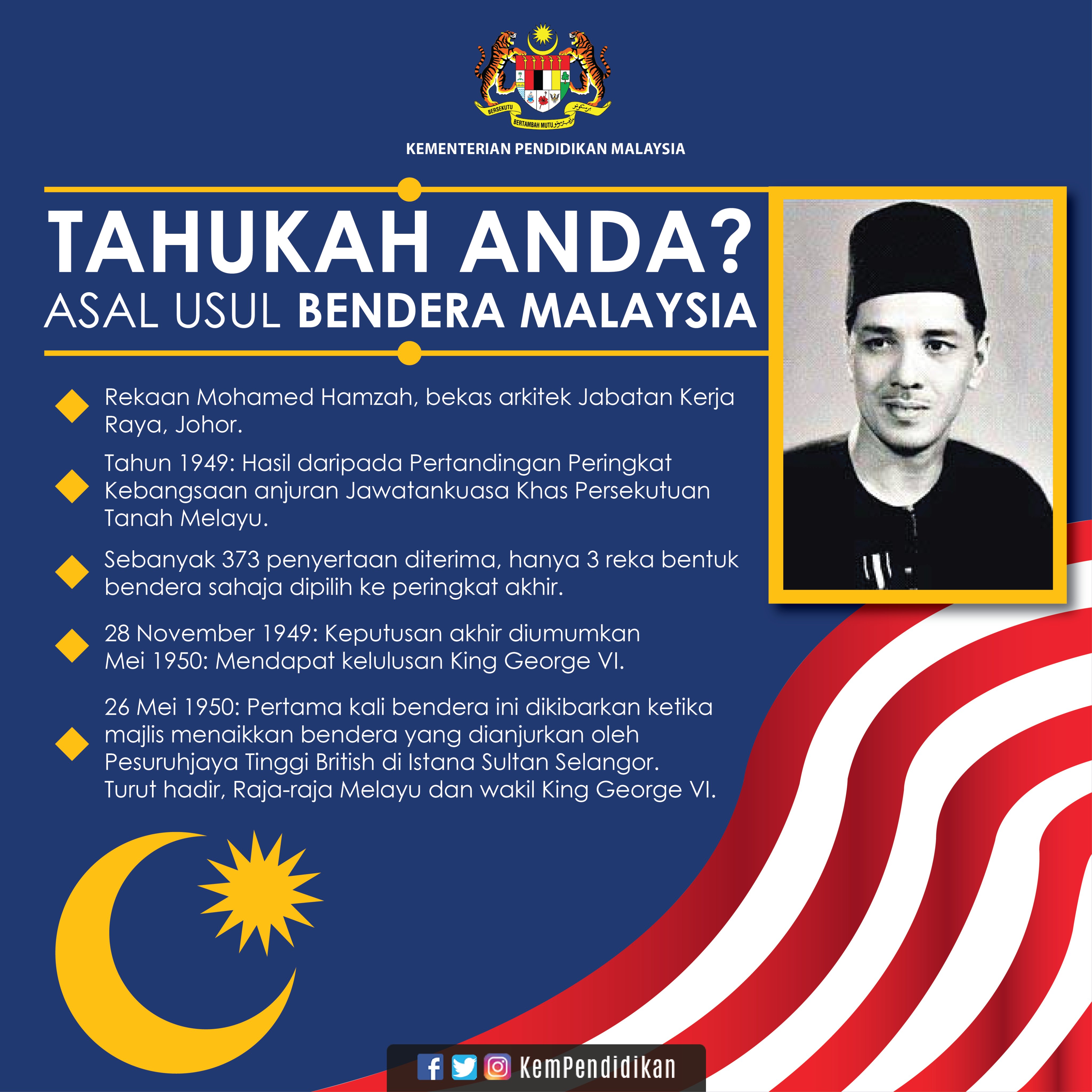 Asal usul bendera malaysia