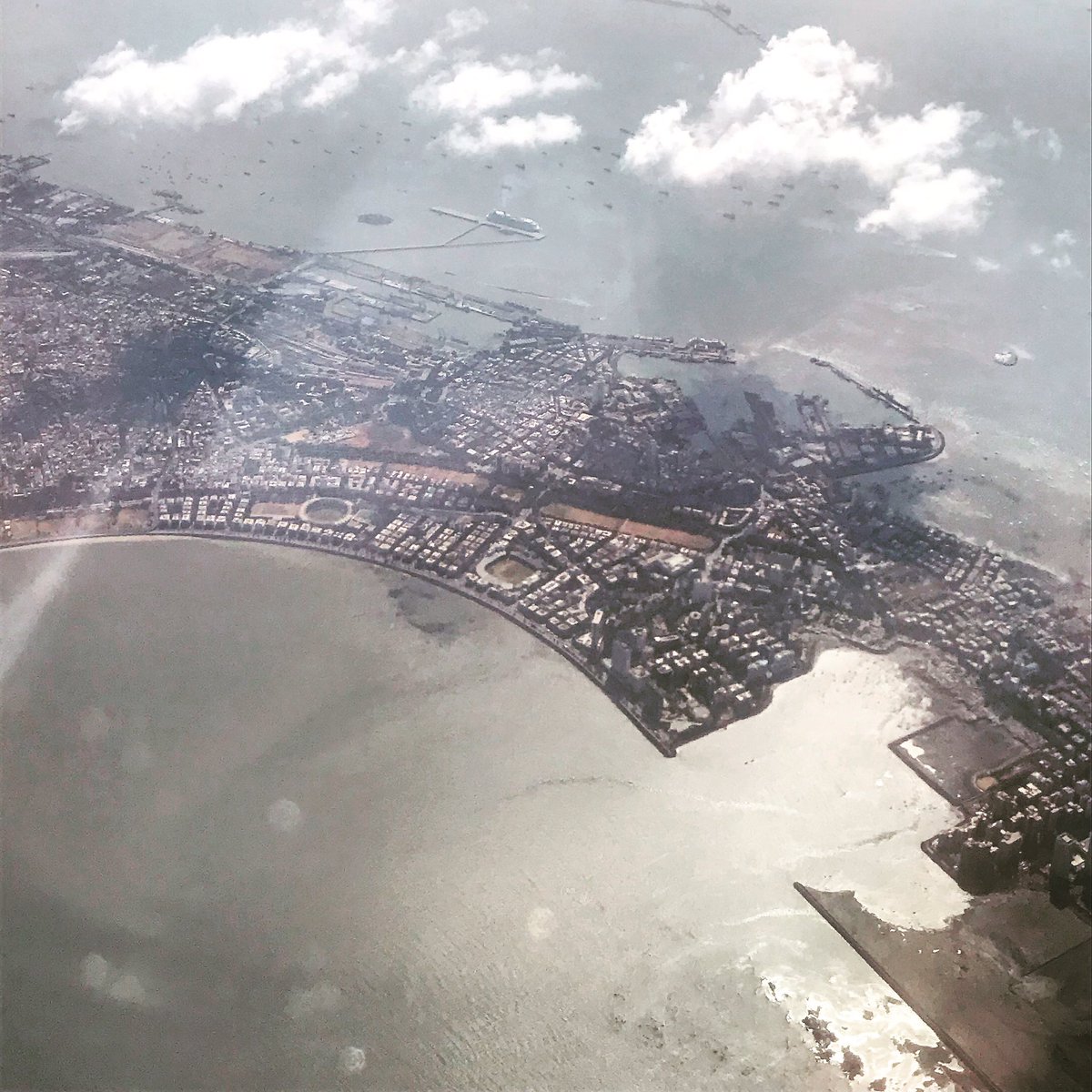 Lot of what I like about Mumbai in a picture. #CitiesFromTheSky
