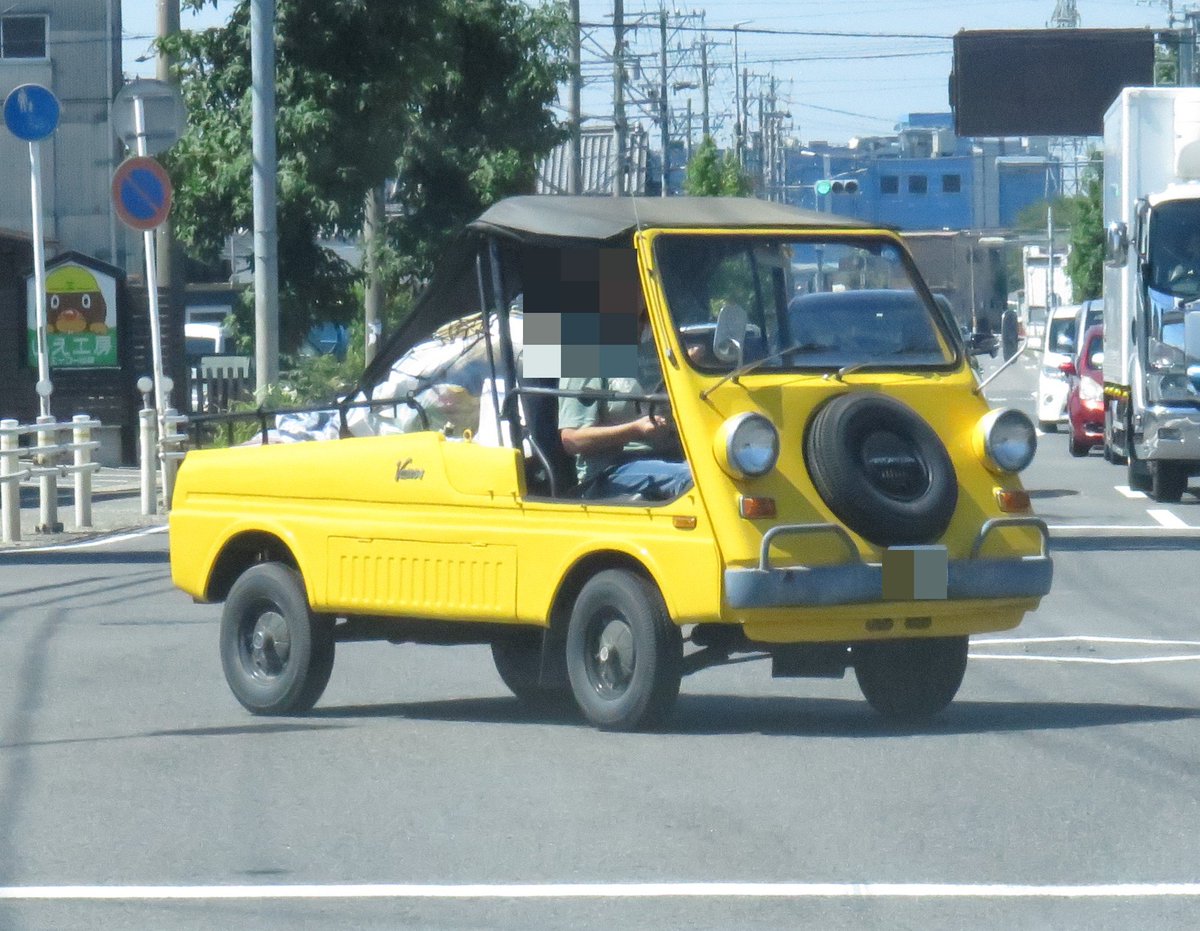 Tanetane92 現役で仕事車として使われてるっぽいバモスに遭遇