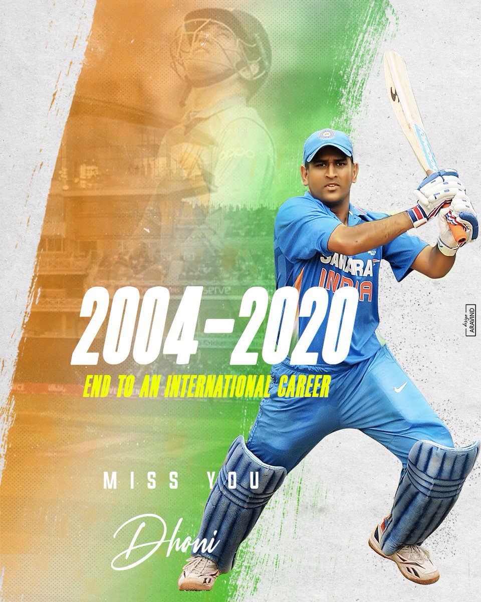 Aravind43645999's tweet photo. End Of An Era ๐
Forever Your Devotee @msdhoni
#MSDhoni #Dhoni #DhoniRetires
#ThankYouDhoni #Dhonifinishesoffinstyle #DhonirainaRetires #DhoniRaina #missyoumahi #dhonifan #dhonifc https://t.co/NDFQ7sT3Un