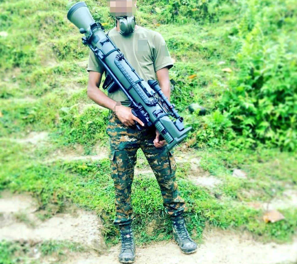 Indian Army special force with Carl Gustaf M4