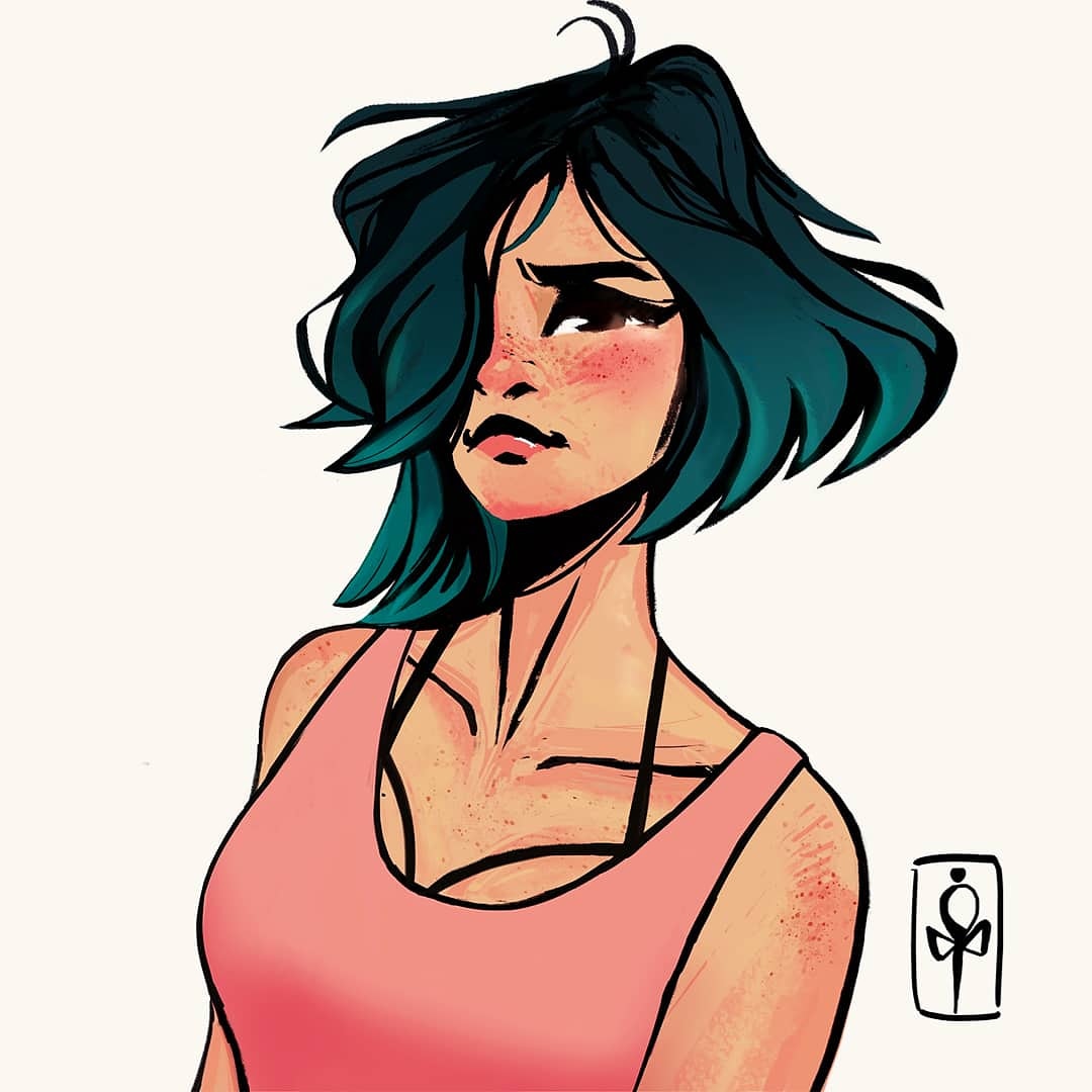 fatimaharoun's tweet photo. Feelings ..
#art #illustration #conceptart #digitalsketch #drawingoftheday https://t.co/rwbYz1NgtR