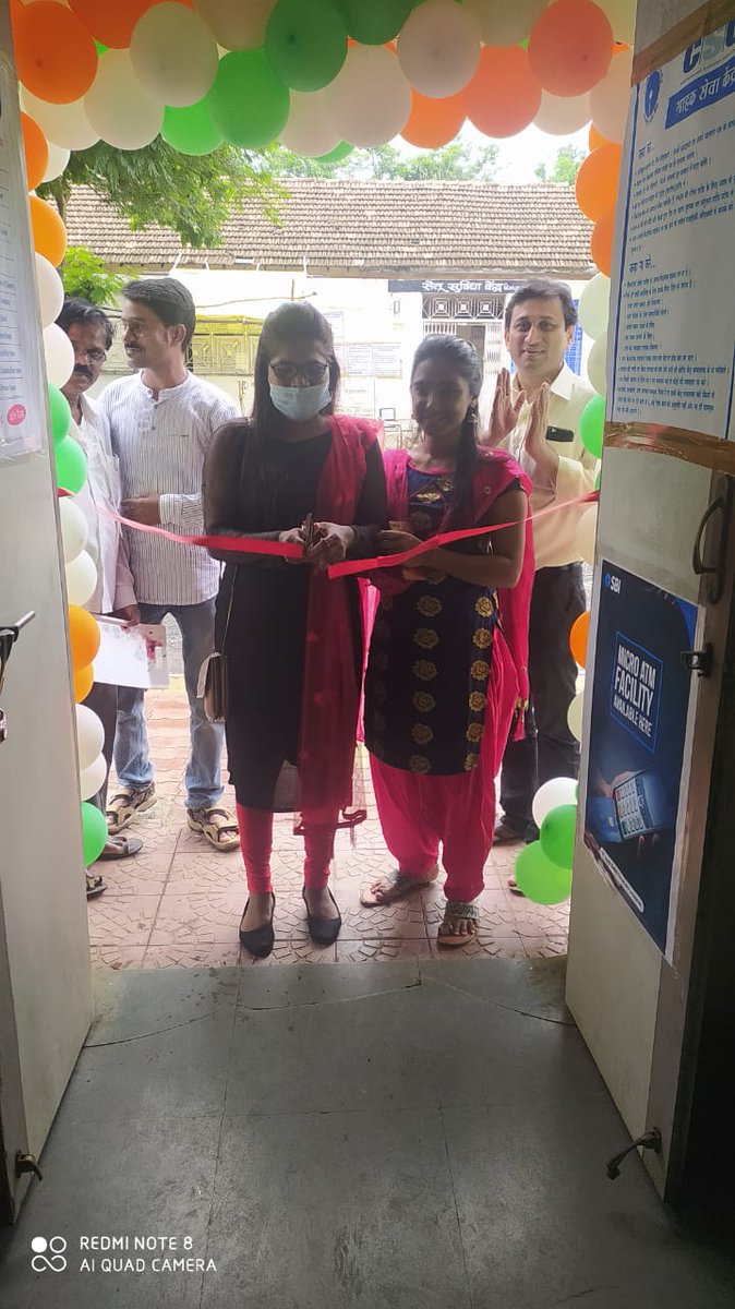 cscamravati1's tweet photo. SBI CSP Inauguration Amravati District Maharashtra 
@CSCegov @dintya15 @vibes65 @sspatil1901 @NileshcKumbhare @JitendraNemade2 https://t.co/o9E404ImtZ