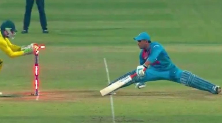 Dhoni's another most striking aspect is how he puts a price on his wicket. He believes in the mantra- 'Its not over until it's over' and stay deep into the game. Maybe because he is a keeper himself , he knows how to return to the crease before the keeper reacts.