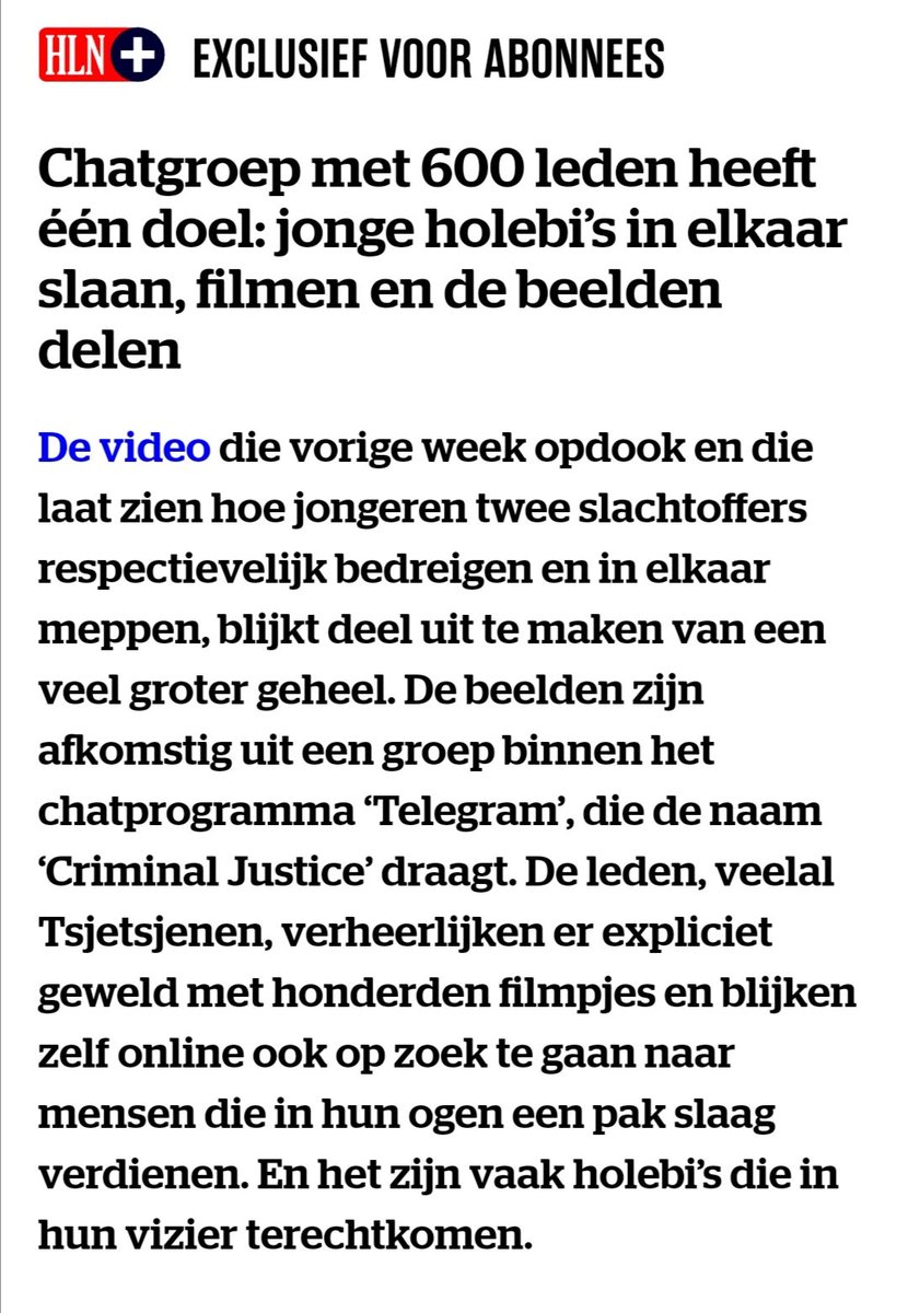 Dat het anno 2020 nog steeds een dagelijkse realiteit is dat holibi's niet veilig over straat kunnen lopen, is heel erg triest. Hopelijk worden alle daders geïdentificeerd en krijgen ze een zware straf. Ziekelijk, echt ziekelijk