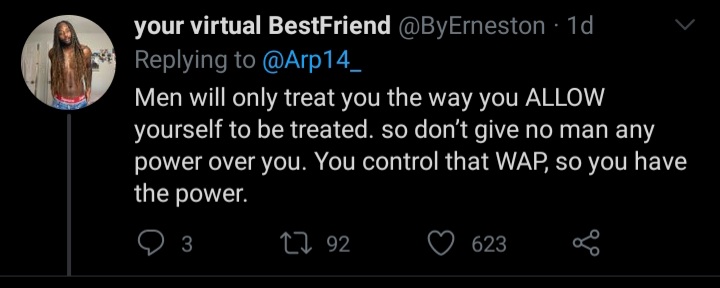 Thread of Relationship Advice from MEN to WOMEN. Some are really helpful and could help women out here #MuratheWedsKalonzo  #Cameroon  #blueeconomyke Nandi Ruto Somalis Uhuru Raila Mercy Africans Daily Nation  #standarddigital