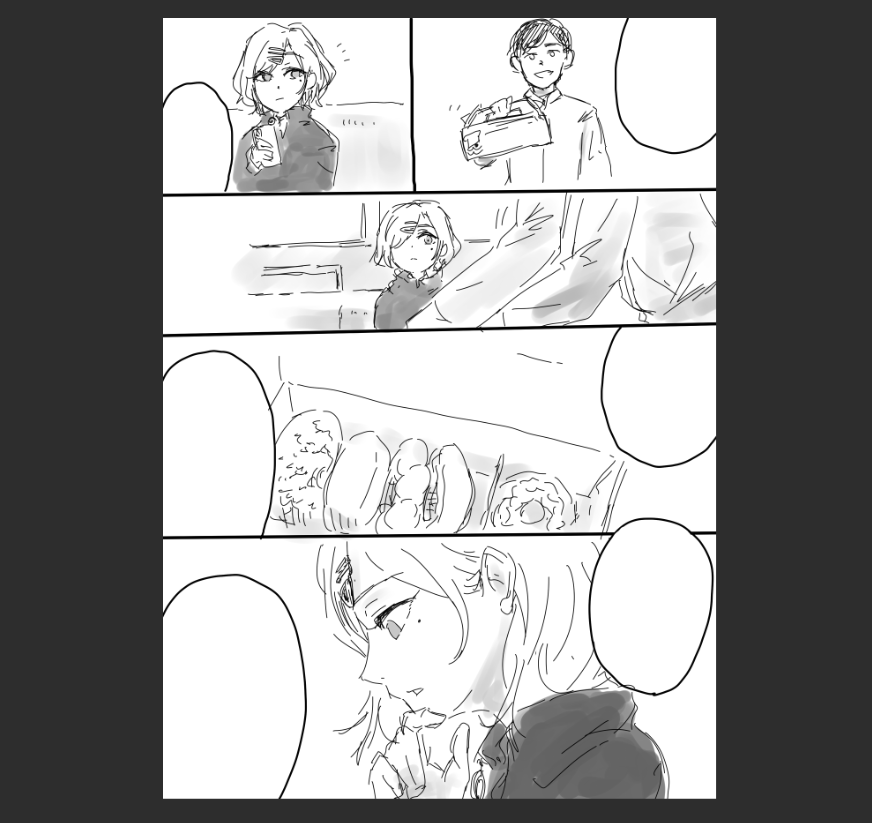 樋口ドーナツ漫画進捗 