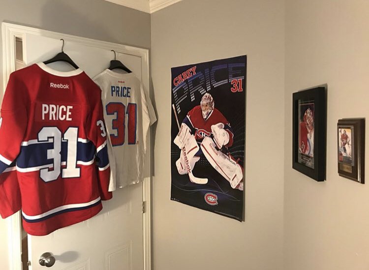 Happy Birthday to the greatest goalie I have ever seen play, Carey Price! Wishing the best     