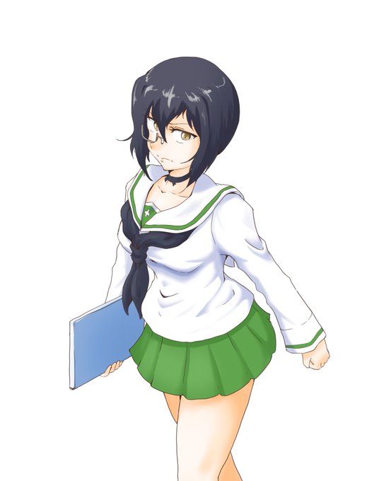 色を塗ったよ柚子ちゃん 