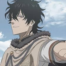 "Taehyun as Yuno"Taehyun and Yuno are strong, confident and determined to become the best. Taehyun having amazing vocals and strong dance moves and Yuno being naturally strong and the owner of a four-leaf grimoire, all eyes are on the both of them.