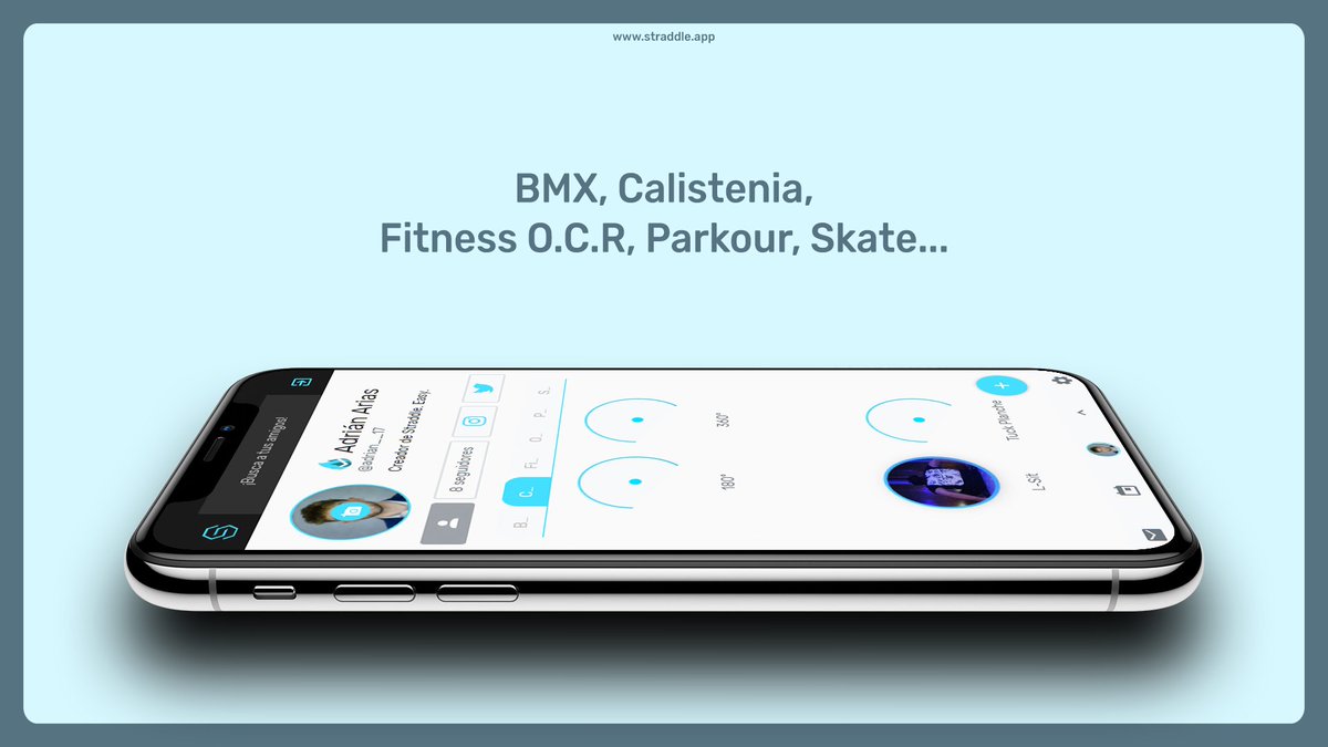 StraddleApp's tweet image. Straddle es la mayor red social en España de Calistenia, OCR, BMX, Skate, Parkour y mucho más.
¡Únete, sube tus videos!

Descárgate la aplicación desde Google Play o regístrate desde nuestra web:

🔹straddle.app 🔹