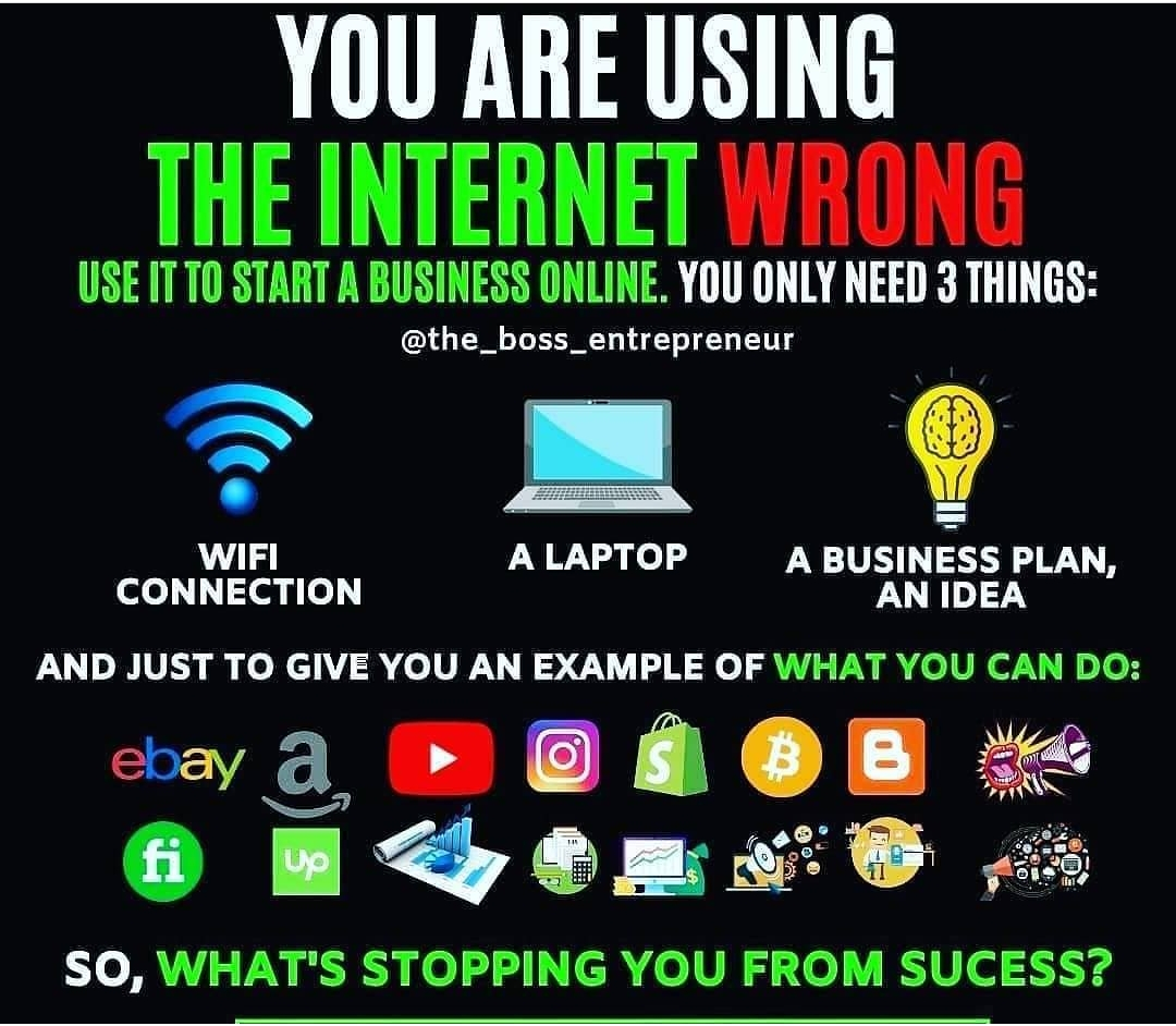 PSakhadeo's tweet photo. Use internet wisely. @prathamesh.sakhadeo
.
.
.

credit : @the_boss_enterpreneur https://t.co/tXEl1dNuoQ