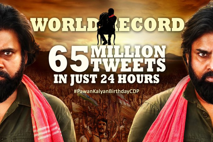 ఇంత టార్గెట్ reach అవ్వడానికి కారణం మన retweets చేసిన మన frnds మీరు నిజంగా ట్రెండ్ కి పెద్ద సహాయం చేసారు frnds adv-b-day కూడా cheppa ఇదే మాటే ఇప్పుడు చెప్తున్నా 
చాలా చాలా happy అనుకున్న టార్గెట్ kottam గా full happy frnds 
కంగ్రాట్స్ all my dear frnds 😍😍😍
#VakeelSaab