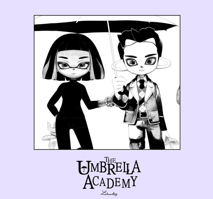 別枠ライラとディエゴも
#Splatoon2 #UmbrellaAcademy2 #umbrellaacademyfanart 