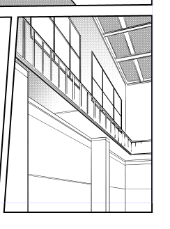 デジタル作画って背景描いて潰すからいつもこんな感じでやんす。修正の下も気になりやすがこういった部分に思いをはせてみるのも一興でやんす 