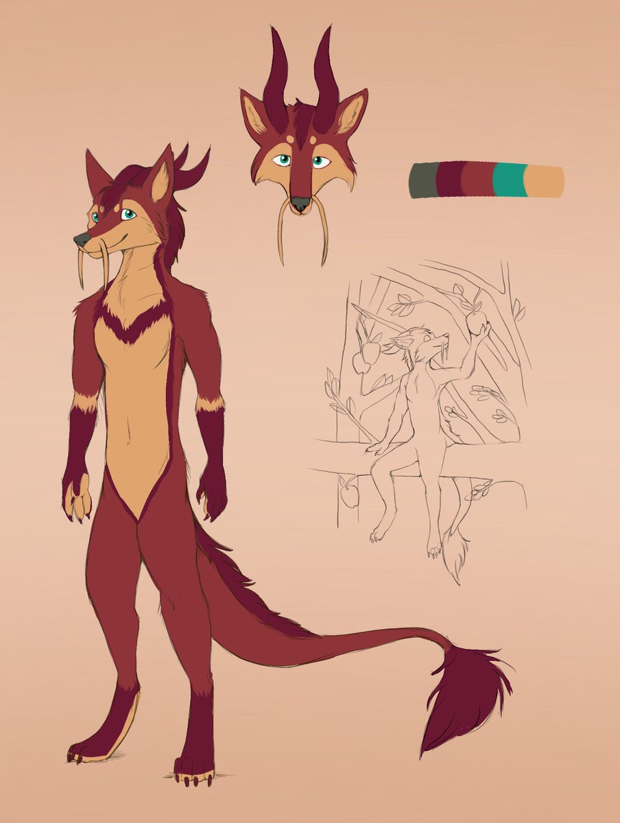 RenTradewind's tweet photo. Original design auction!
A gentle fox dragon! 
Taking offers of $75 and above. 
DM or comment to bid - Auction will stay open 24 hours after final bid. 
High rez and full character rights. 
See comments for current offers. 
Thank you! https://t.co/EFnFrRvAFq