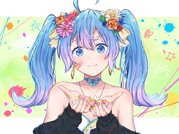 愛言葉Ⅲ

#初音ミク 
#初音ミクのイラストだけで興味を持ってくれる方へ届け 
