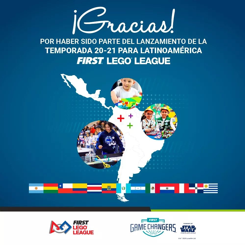 FLLPeru's tweet photo. Gracias por haber sido parte de este lanzamiento único y especial para la comunidad de FIRST LEGO League Latinoamérica.
#latamfll #lego #legoeducation #fll
https://t.co/GSPV7pv9TC https://t.co/5tX2otb5Pt