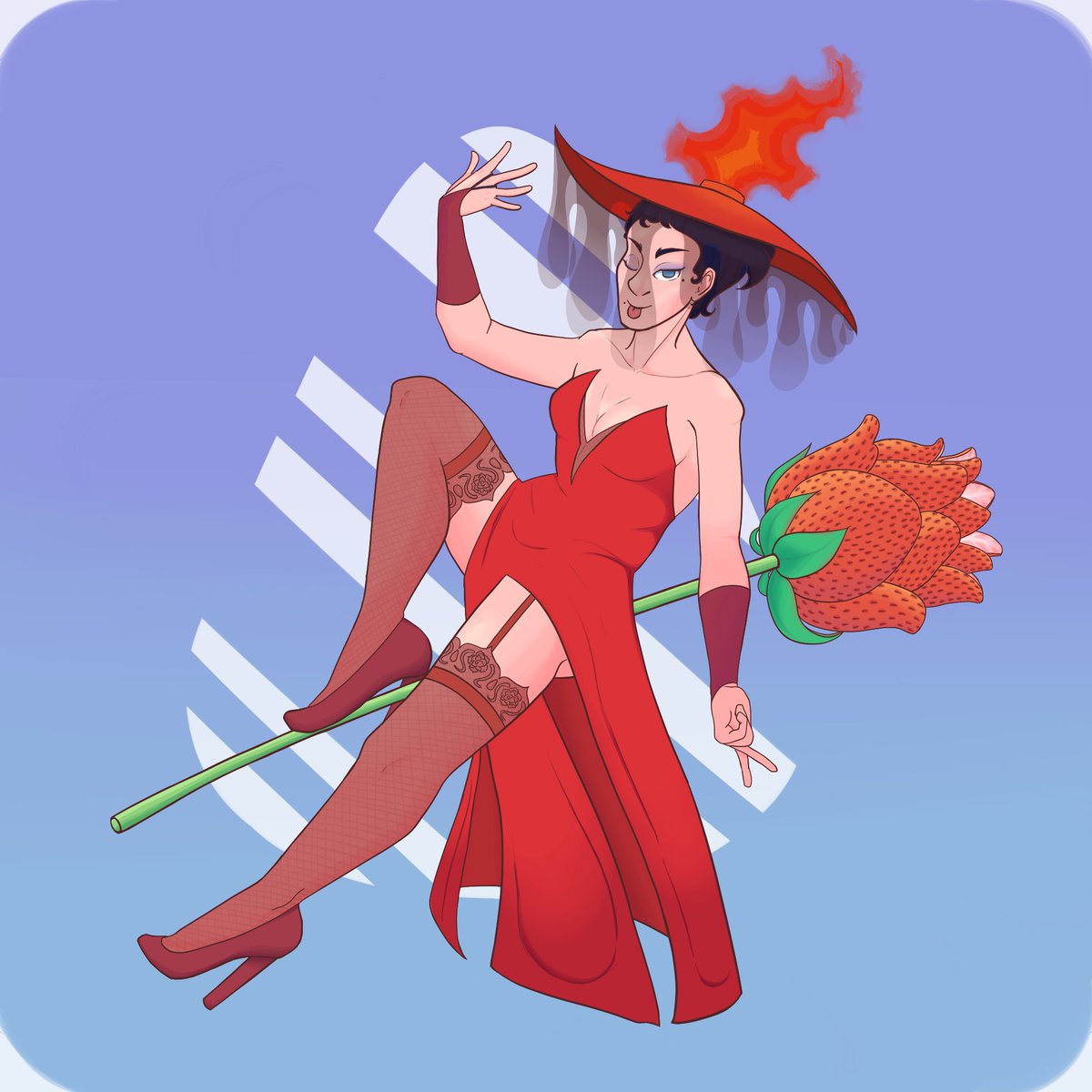 eleartee's tweet photo. 🌑🌈Rainbow Witches🌈🌑
Hi! This is a✨Witch Collab✨me and some friends made for #witchgust
The theme was witches based on colours, mine is Red❤️
If you want to know the other participants to see their own pieces (i recommend it!), check the next tweet💕
Hope you like it!✨ https://t.co/B3eN0XPe5T