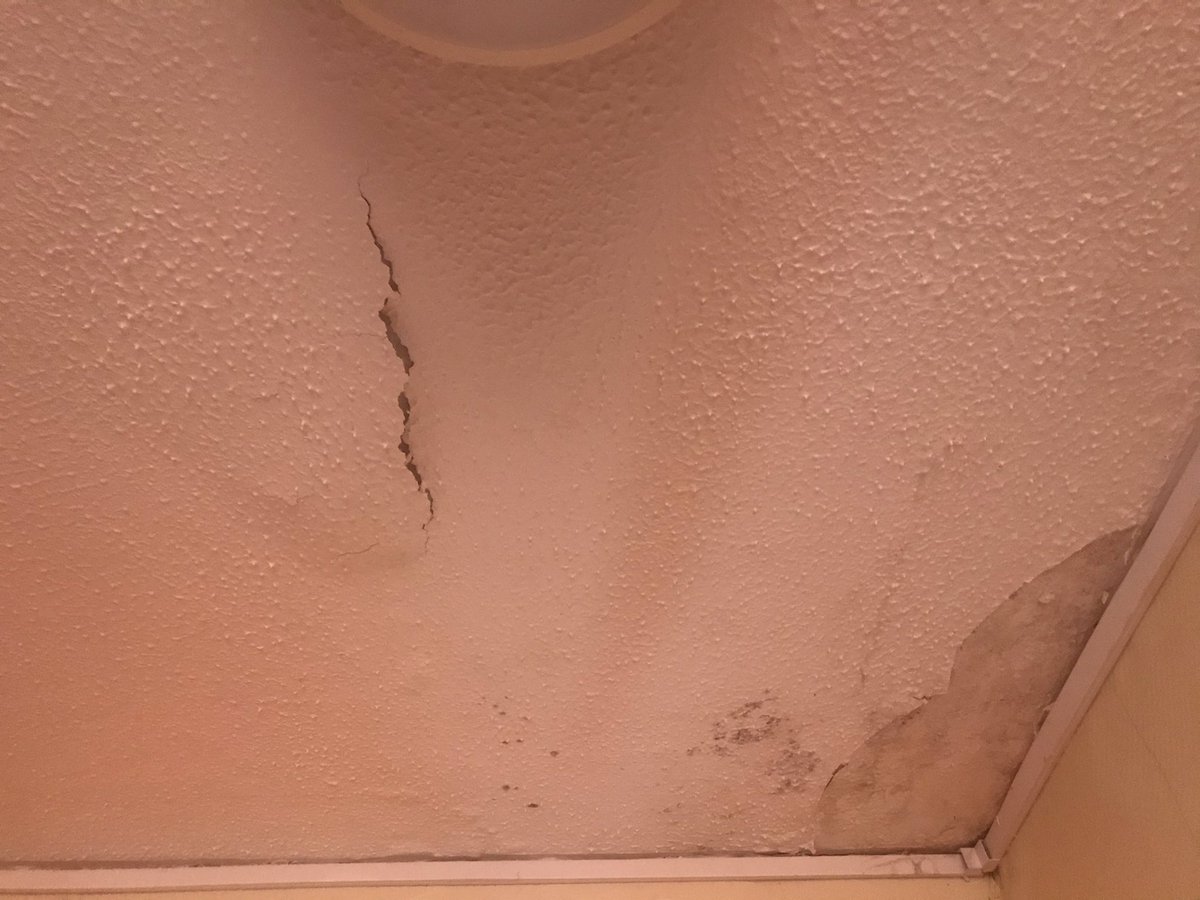  rain drops keep falling on my head Which would be fine, if I wasn’t standing in the kitchen.