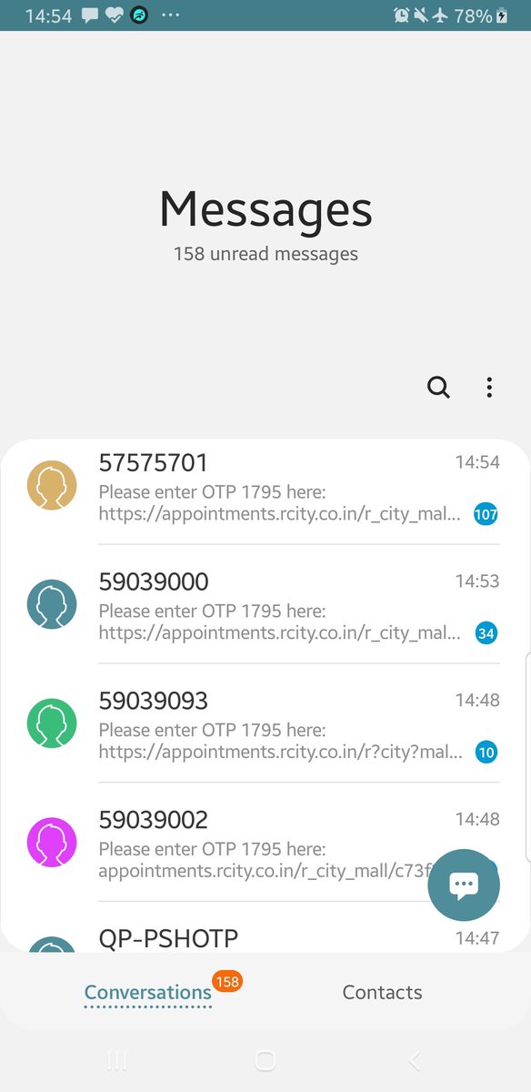 KeyurPunatar's tweet image. @airtelindia @Airtel_Presence @airtelnews Stop #zerocomplain campaign when you cannot solve a complain lodged months back of spam msg
Even in airplane mode i am receiving span messages. Most useless customer service. Even they dont know the solution😡
#airtel_चोर_है #airtelcheats