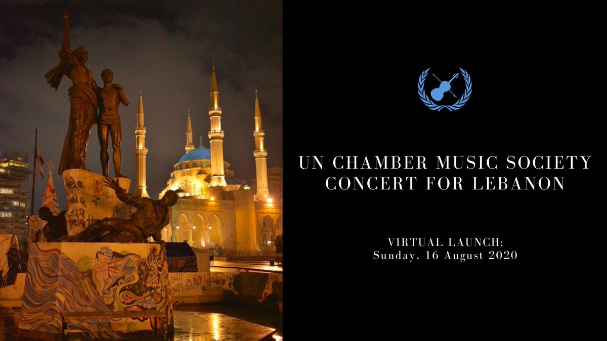 UN Chamber Music Society Concert for Lebanon.