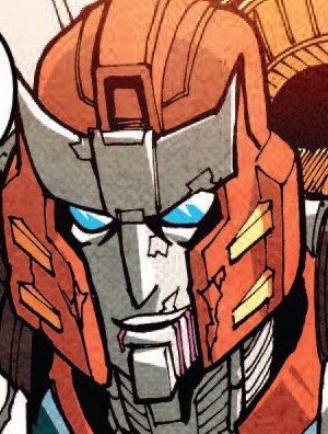 ; — “ Did the Decepticon hurt himself? — Boo hoo. “