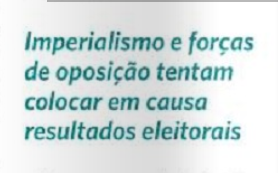 Manifestantes a serem assassinados a sangue frio. O PCP a defender os assassinos. O PCP faz isto há anos quase sem censura social. À esquerda existe um silêncio completo. Isto não é normalizar a barbárie, é ser complacente com ela. (recorte retirado do Jornal Avante)