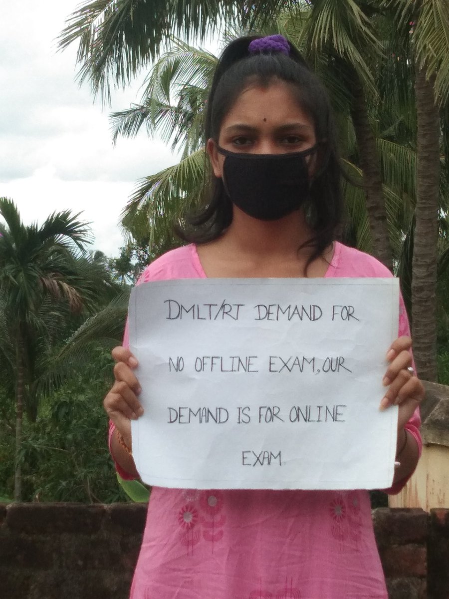Abhilip23493915's tweet photo. #DMLT /RT demand due to this Covid 19 pandemic situation offline mode exam is not possible, so kindly consider our problems and conduct our exam in online mode. @narendramodi @CMO_Odisha @Naveen_Odisha @PMOIndia @otvnews @drharshvardhan @GovernorOdisha @dpradhanbjp @pcsarangi https://t.co/BKIyAyU6T6