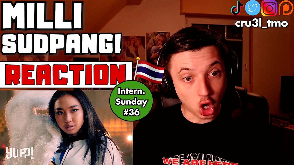 cru3l_tmo's tweet photo. #Thai #InternationalSunday EP_36: 🇹🇭 #MILLI - #สุดปัง (#Sudpang!) (Prod. by SPATCHIES) | YUPP! | #REACTION
https://t.co/x6IJedKfkp
#MILLI_Sudpang #ThaiRap #Thailand #TheRapper #TheRapper2 #Kpop #KpopReaction #reactionvideo #KpopYoutuber #youtuber #youtube #thaiartist https://t.co/9DsfWg7fNl