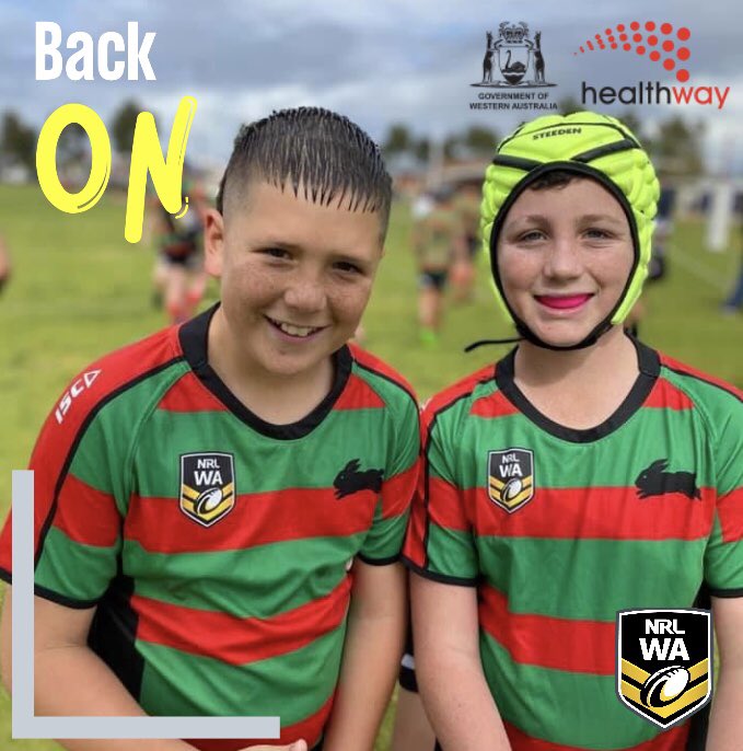 warugbyleague's tweet photo. How was your day Back ON at the Footy
π@HealthwayWA Creating a Healthier WA
#creatingahealthierWA #HealthwayWA #weareworkingforWA #mentallyhealthy #physicallyhealthy #community #NRLWAOurHouse https://t.co/MZezM2KSou