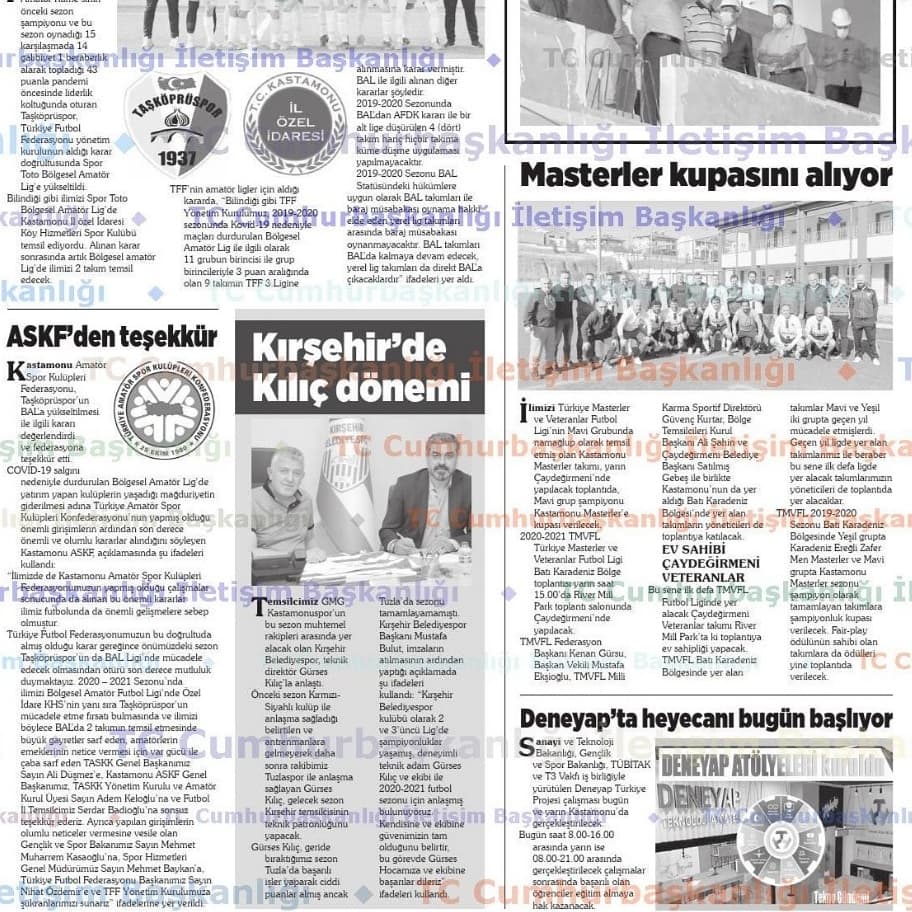 alki_68's tweet photo. Basınında TMVFL
2020-2021 TMVFL Türkiye Masterler ve Veteranlar Futbol Ligi Batı Karadeniz Bölge toplantısı Çaydeğirmeni’nde yapılacak.
#tmvfl #Masters #Veteranlar #TmvflFutbolLigi #SporGündemi #FutbolGündemi #Medya #Basın #TmvflBölgeToplantısı #Çaydeğirmeni #pazar https://t.co/MOpWY8Sxav