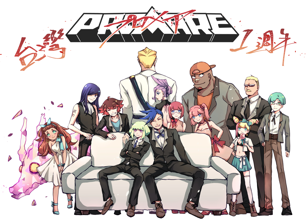 mao_kelp's tweet photo. 台灣PROMARE上映一周年紀念 #プロメア #リオ・フォーティア #ガロ・ティモス #Promare #シーマ(プロメア) #メイス(プロメア) #ゲーラ(プロメア) #Thyma https://t.co/iya1DUgJHM https://t.co/OYCUZLa8Hf