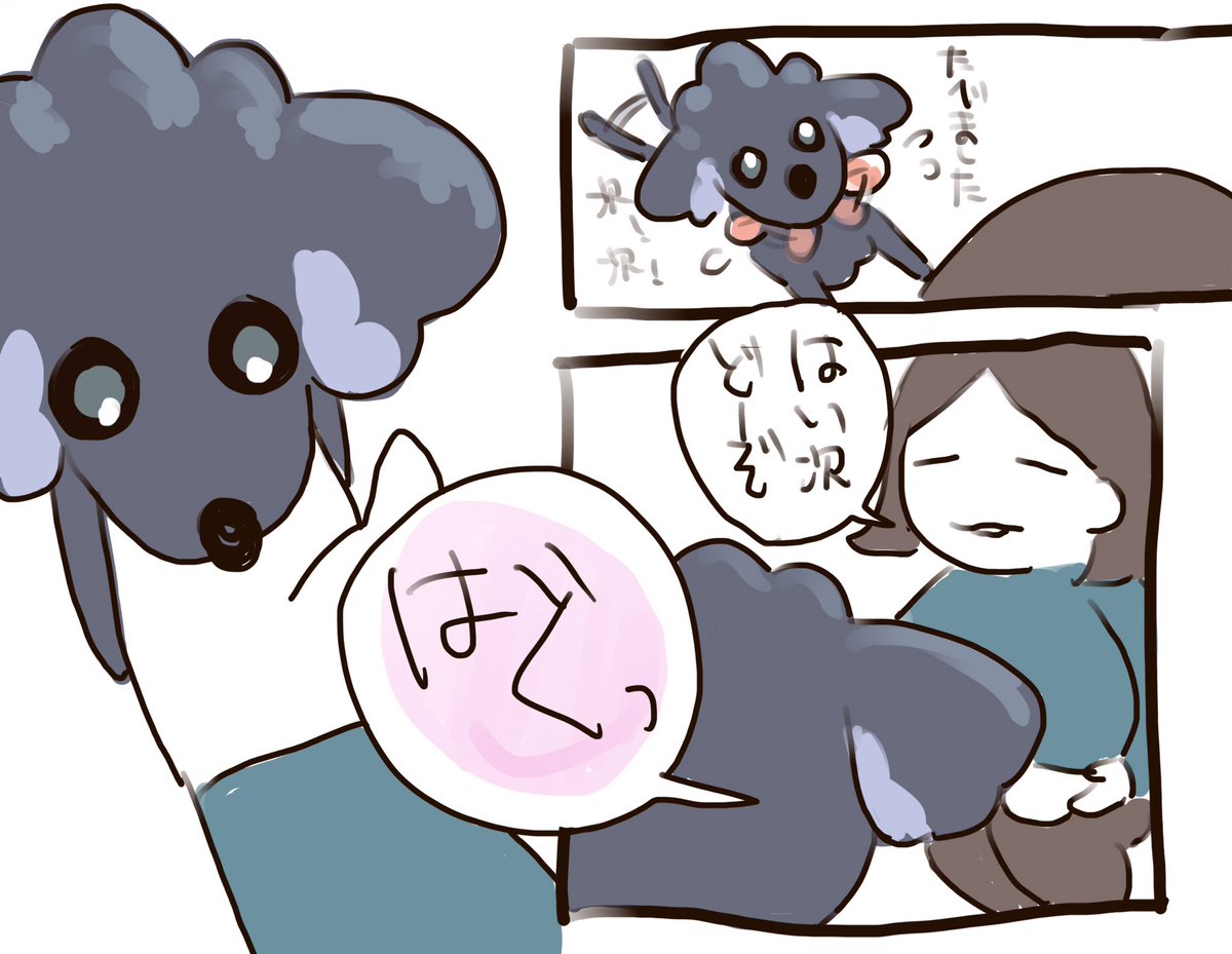 ごはん
昔から食い意地変わってないのかわいい 