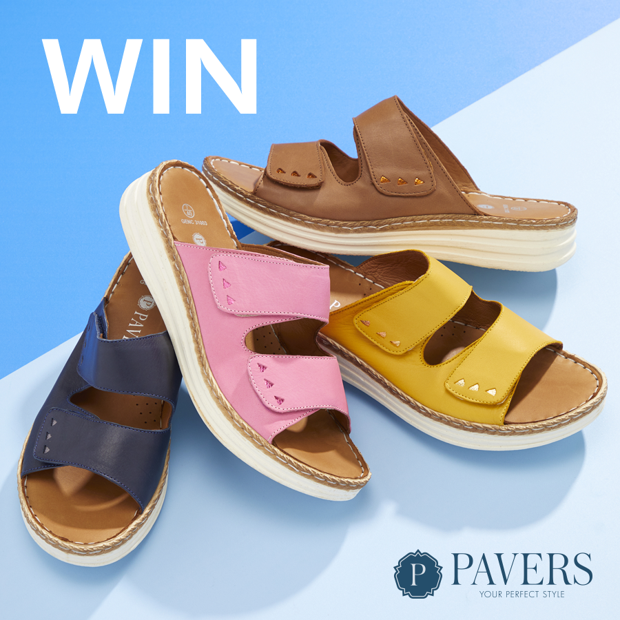 pavers shoes and sandals