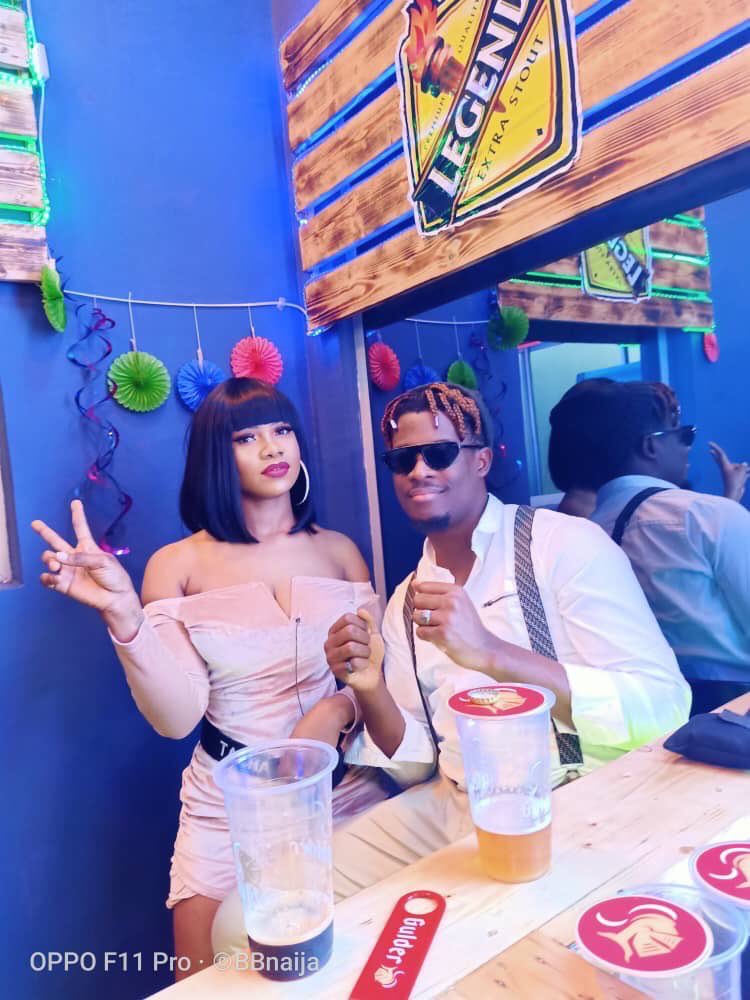 precmpm's tweet photo. Iβm here LOL at Kiddrica shippers as if I was not doing tha same thing last year,theeee impossibles #Seycha #BBNaija https://t.co/g9CPNA7e9o