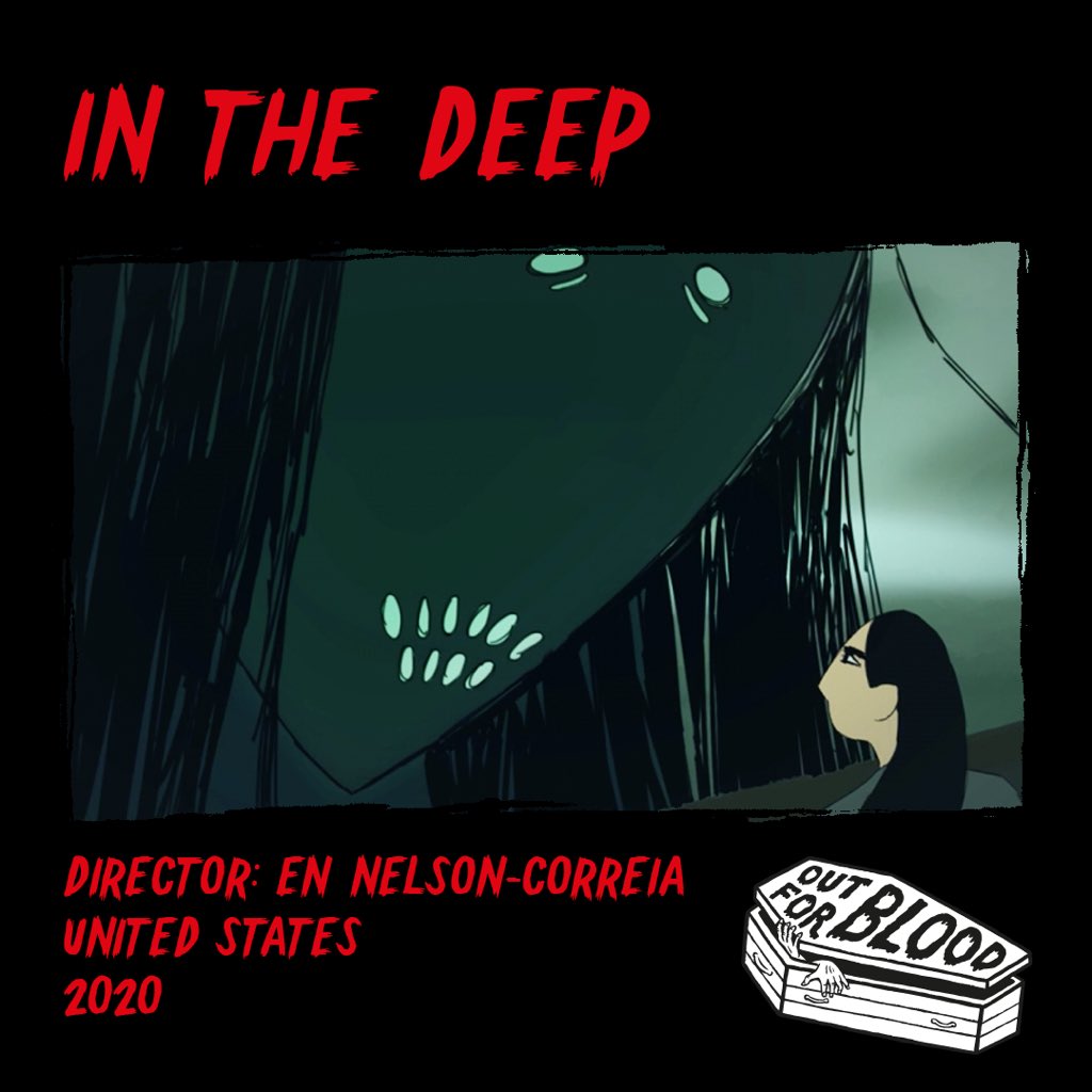 OutForBloodCamb's tweet photo. Out For Blood 2020 - Film Announcement #2
In The Deep (2020)
When a creature from the deep attacks a young couple on a ship, how far will they go to save the one they love?
#outforblood #ofb2020 #filmfestival #horror #queer #lgbtqia #lgbt #film #announcement #online #festival https://t.co/GrLeLlXfPL
