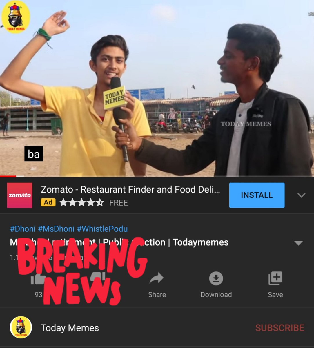 MyTodaymemes's tweet photo. #DhoniRaina #CaptionCool #DhoniRetires #Dhonifinishesoffinstyle #DhoniAnnouncesRetirement #Dhoniforever https://t.co/aIdxlUvrfE